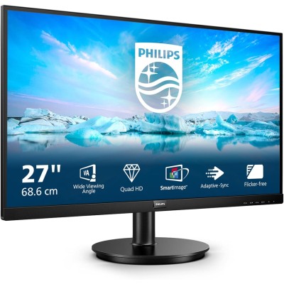 Ecran PC Philips 275V8LA/00 wled Quad HD 27″ Led va Flicker Free