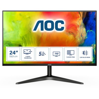 Ecran PC AOC 24B1H Full HD 1920 x1080 PX Ecran PC AOC 24B1H Full HD 1920 x1080 PX