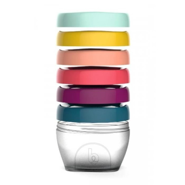 BABYMOOV Babybols Kit M - 6 x 180 ml - Pots de conservation hermétiques