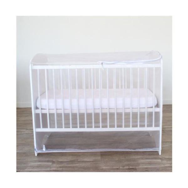DOMIVA Moustiquaire en forme de housse - Adaptable - Blanc