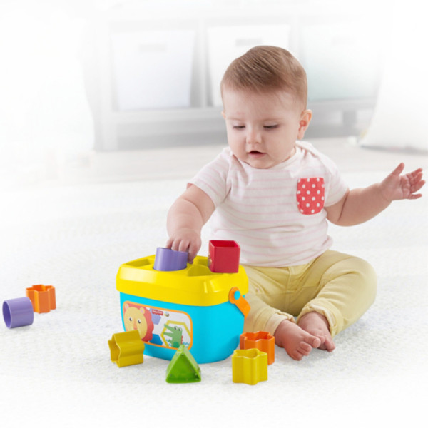 Panier avec blocs de construction Mattel 10 pcs (6 mois)
