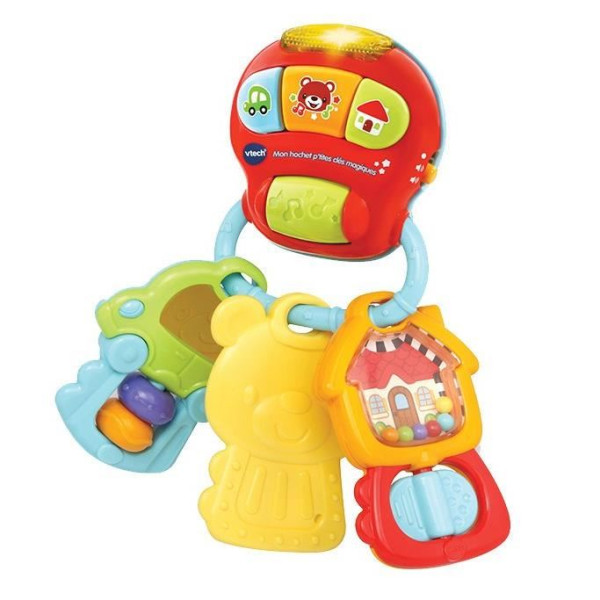 VTECH BABY - Mon Hochet P'tites Clés Magiques - Hochet Bébé
