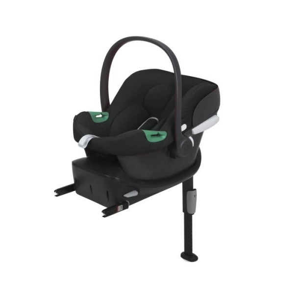 Siege auto CYBEX Aton B2 i-Size  Base One - Groupe 0 - Isofix - Volcano Black