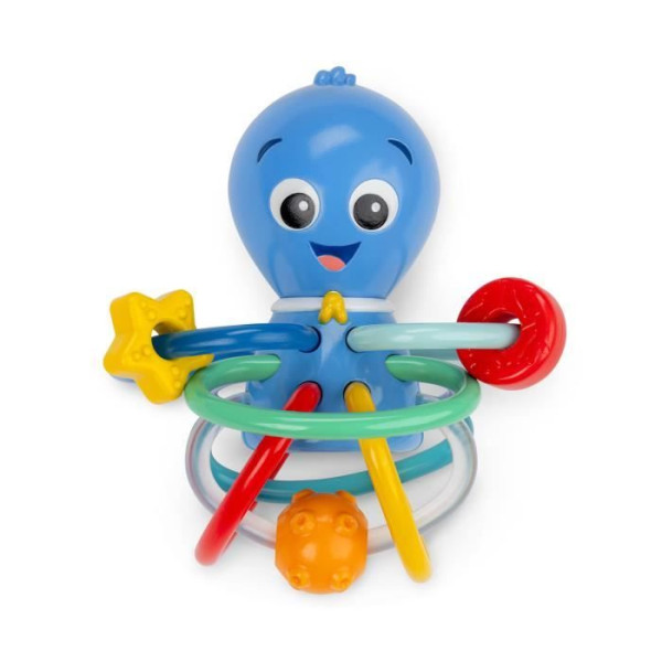 BABY EINSTEIN Ocean Explorers Opus' Shake  Soothe Anneaux de Dentitions, jouet et hochet, des la naissance