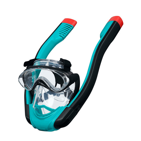 Bestway Ensemble Masque et Tube Enfant Sangle Anatomique Couleur Assortie 3 Ans Plage et Piscine 24036