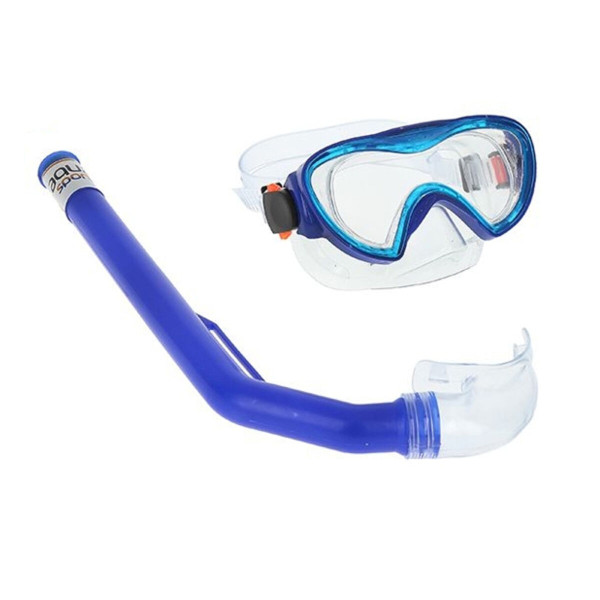 Masque de Plongée avec Tube pour Enfants Junior Colorbaby Bleu Noir