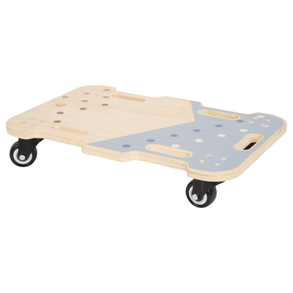 Small Foot - Wooden Roller Board Blue 12244