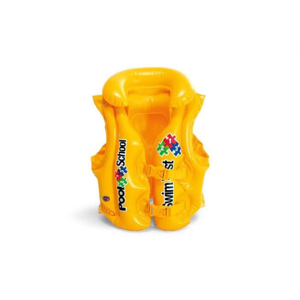 INTEX Gilet d'apprentissage de natation / sauvetage enfant Pool School - 58660NP