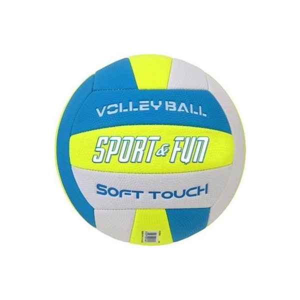 Ballon de volley - SPORT AND FUN - Soft Touch - Taille 5