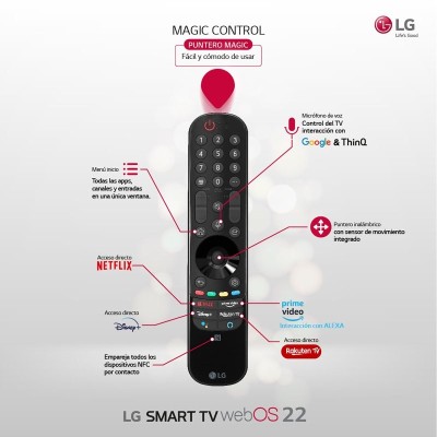 LG 48C24LA Smart TV 48″ 4K ULTRA HD OLED WIFI