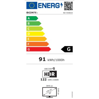 SONY KD55X81K Smart TV 55″ 4K ULTRA HD LED WIFI SONY KD55X81K Smart TV 55″ 4K ULTRA HD LED WIFI