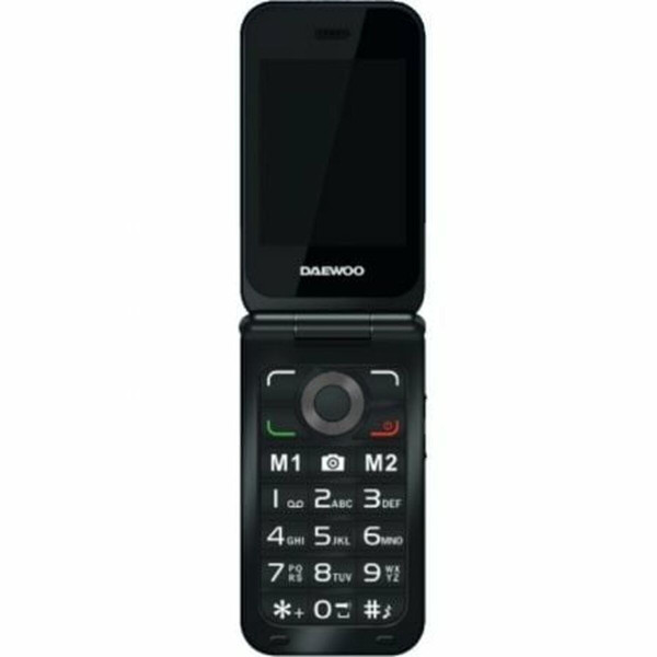 Téléphone portable pour personnes âgées Daewoo 2,8" Noir