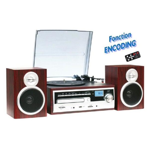 INOVALLEY CH14E Chaîne HiFi vintage avec encodage