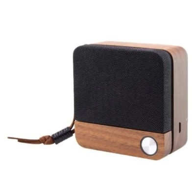Enceinte Bluetooth sans fil eco speak Ksix 400 MAH 3.5W bois