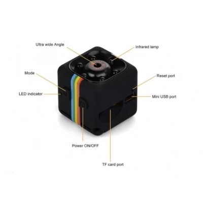 Caméra Mini DV Cop-Cam Full HD 1920×1080 Pixel 23x23x23mm Caméra Mini DV Cop-Cam Full HD 1920×1080 Pixel 23x23x23mm