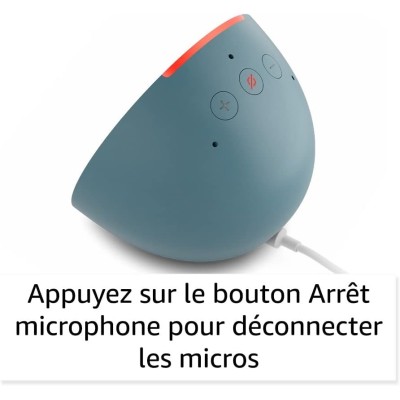 Enceinte Echo Pop connectée Bluetooth et Wi-Fi Anthracite