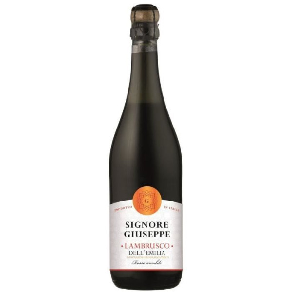 Signore Giuseppe Rosso Lambrusco Dell'Emilia Rouge - 75 cl