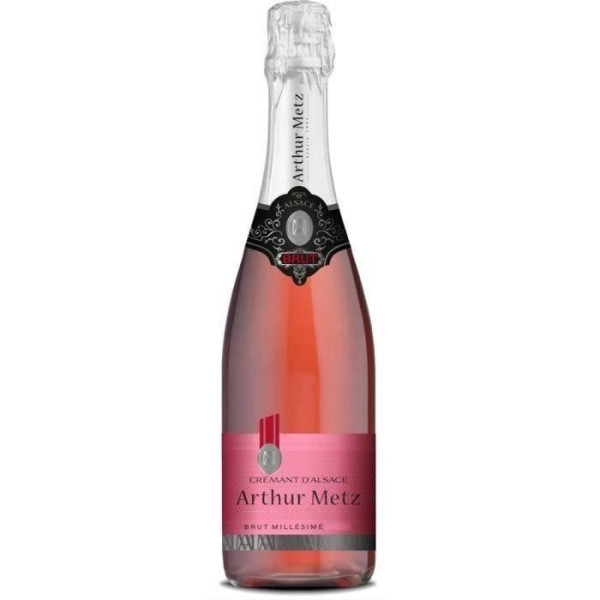 Arthur Metz Rosé Crémant d'Alsace x1