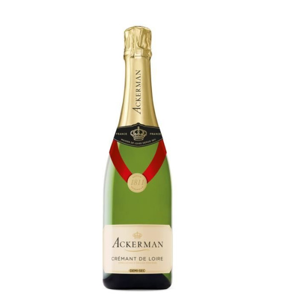 Ackerman Crémant de Loire 1811 Blanc Demi-sec 75cl