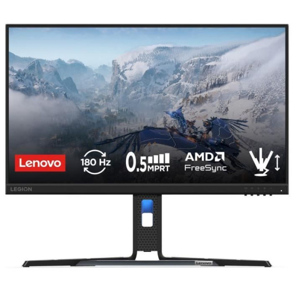 Ecran PC Gamer LENOVO Legion R24e | 23,8 FHD IPS 180Hz - 0,5ms - HDMI 2.1 - FreeSync - Ergonomique