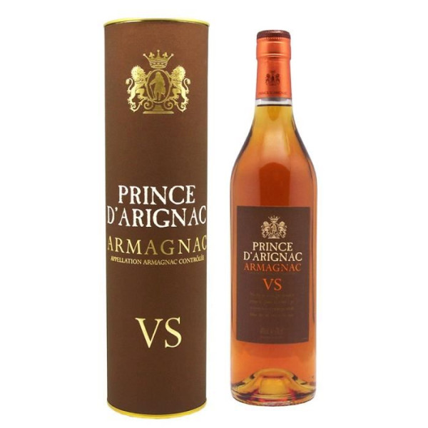 Armagnac VS Prince D'Arignac 40 70cl canister