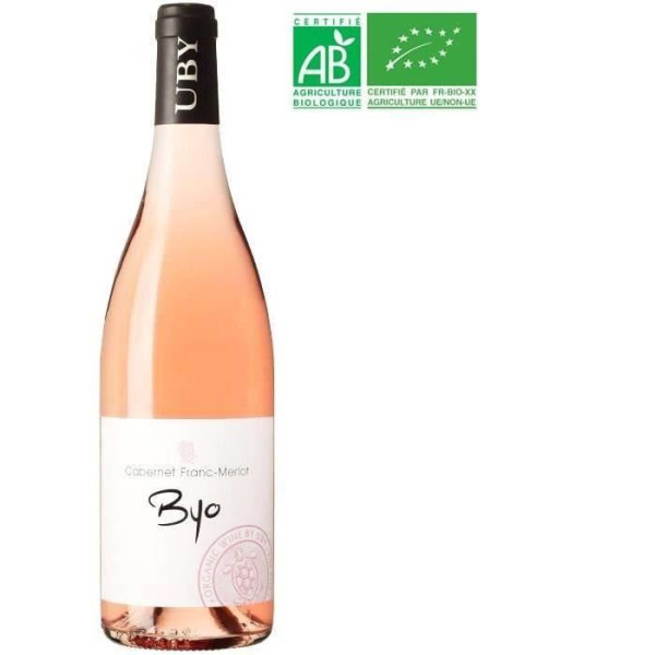 Domaine Uby  Byo Côtes de Gascogne - Vin rosé du Sud - Bio