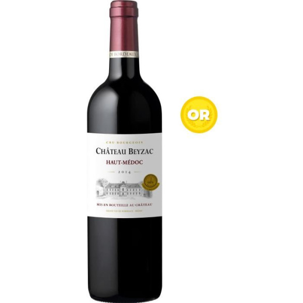 Château Beyzac 2014 Haut Médoc Cru Bourgeois - Vin rouge de Bordeaux