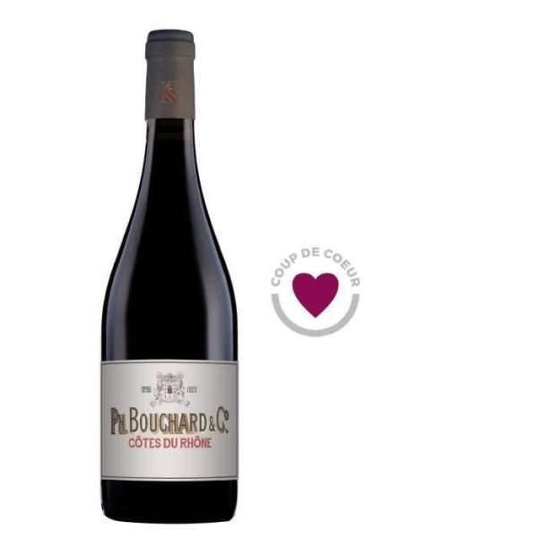 Bouchard  Cie 2017 Côtes du Rhône - Vin rouge de la Vallée du Rhône