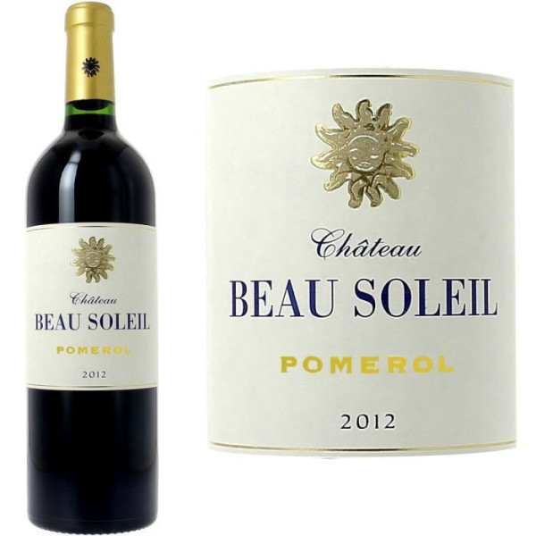 Château Beau Soleil Pomerol 2012 - Vin rouge x1