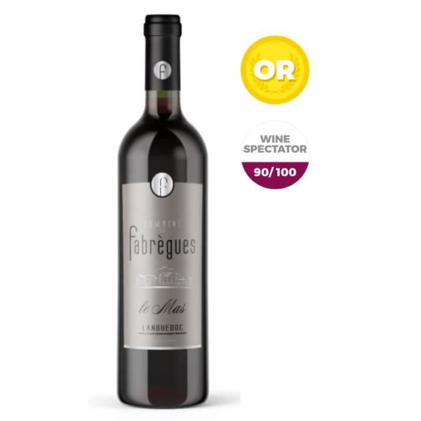 Domaine de Fabregues Le Mas 2016 Languedoc - Vin rouge de Languedoc-Roussillon