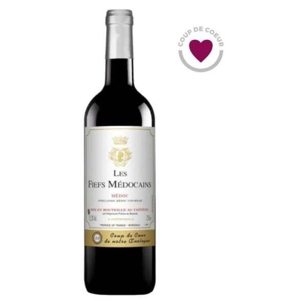 Les Fiefs Médocains 2018 Médoc - Vin rouge de Bordeaux