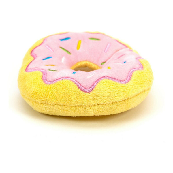 Jouet pour chien en peluche Gloria Frosty 3 x 5 x 14 cm Donut Rose