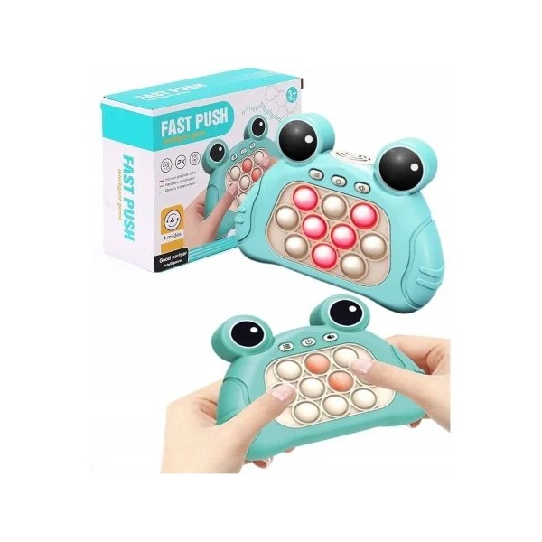 Jeu électronique POP IT Anti Stress sensorielle Bleu Rose