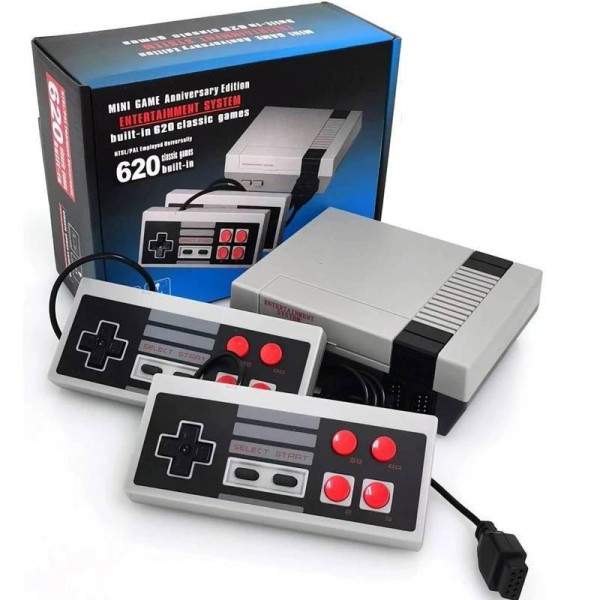 Console de jeu TV rétro RS41 – 620 jeux intégrés – 2 manettes