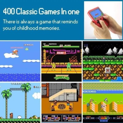 Console RetroPocket 400 Mario Games Noir Console RetroPocket 400 Mario Games Noir