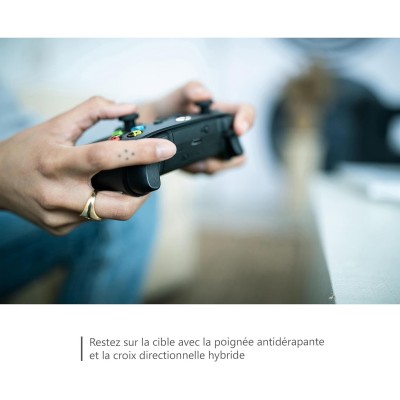 Manette Bluetooth Xbox avec Câble de recharge noir