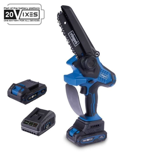 Scie élagueuse BC-PS150-X  Set batterie 2Ah  chargeur - SCHEPPACH