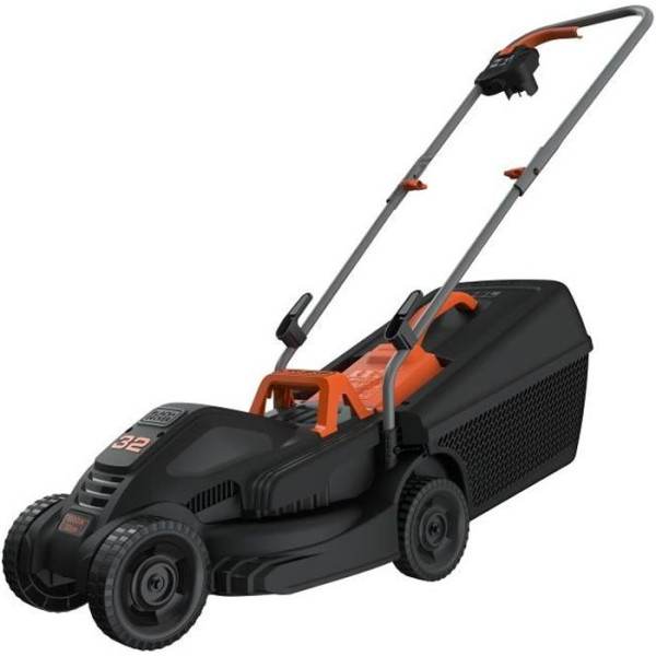 Tondeuse électrique BLACKDECKER BEMW351-QS - 1000W - 32cm de coupe - 3 hauteurs réglables