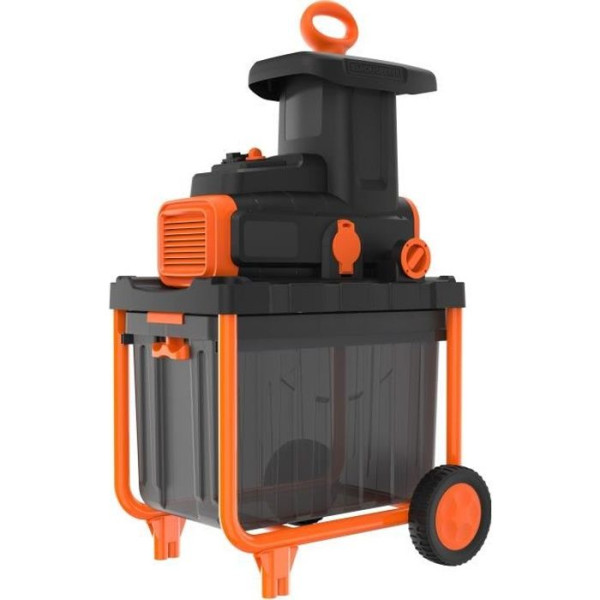 Broyeur de Végétaux BLACKDECKER BEGAS5800-QS - Capacité de Broyage 45 mm - Bac Collecteur 45 L