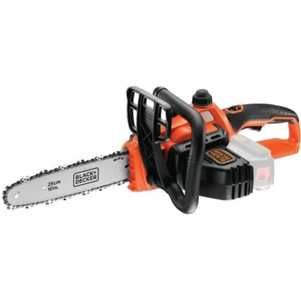 Tronçonneuse sans fil BLACKDECKER GKC1825LB-XJ 18V 25 cm - Pignons métalliques - Lubrification semi-automatique