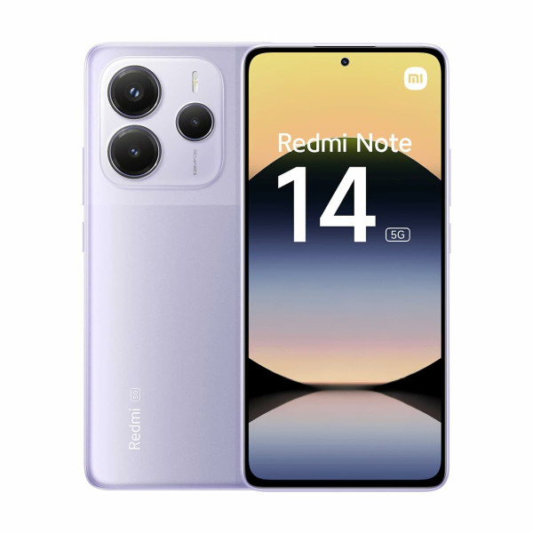 Smartphone Xiaomi REDMI NOTE 14 8 GB RAM 256 GB Pourpre Lavande 6,67"
