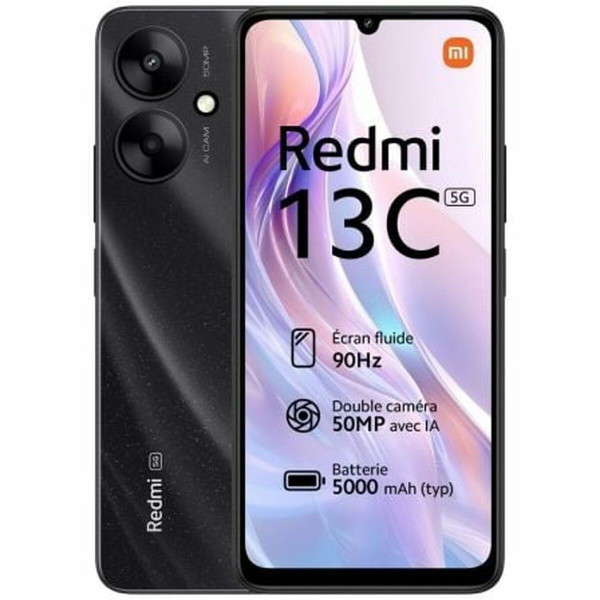Smartphone Xiaomi Redmi 13C 6,74" Mediatek Dimensity 6100 4 GB RAM 128 GB Noir