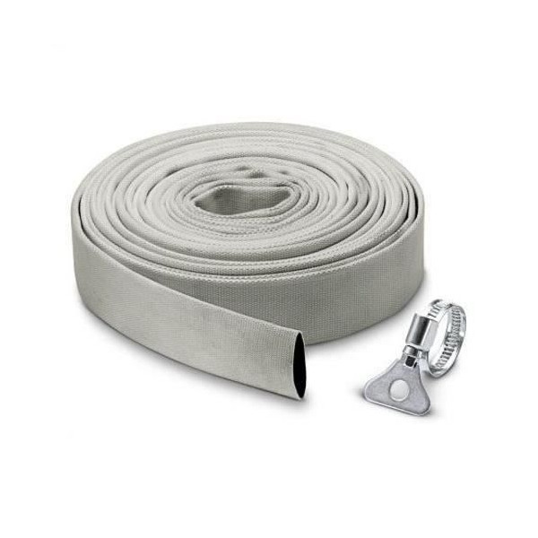 Kit tuyau plat en textile - KARCHER - 10 m x Ø 1''1/4 (32 mm) - Pratique - Débit élevé
