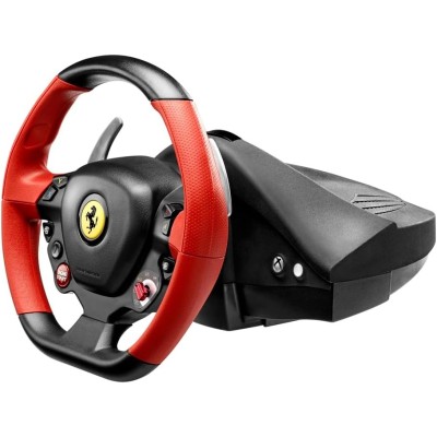 Volant + pédales ThrustMaster Ferrari 458 Spider Xbox One Volant + pédales ThrustMaster Ferrari 458 Spider Xbox One