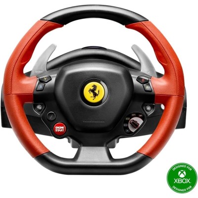 Volant + pédales ThrustMaster Ferrari 458 Spider Xbox One Volant + pédales ThrustMaster Ferrari 458 Spider Xbox One