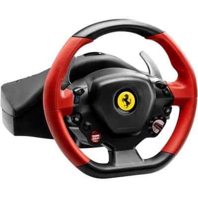 Volant + pédales ThrustMaster Ferrari 458 Spider Xbox One Volant + pédales ThrustMaster Ferrari 458 Spider Xbox One