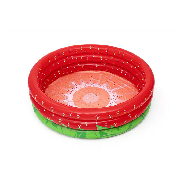 Pataugeoire gonflable pour enfants Bestway Fraise 168 x 38 cm