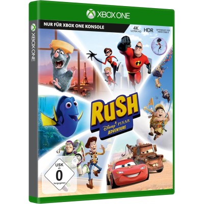 MICROSOFT XBOX One Game Pixar Rush German Projekt Retail