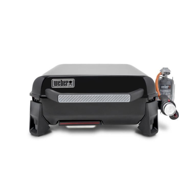 Plancha a gaz - WEBER - 43 cm - Noir