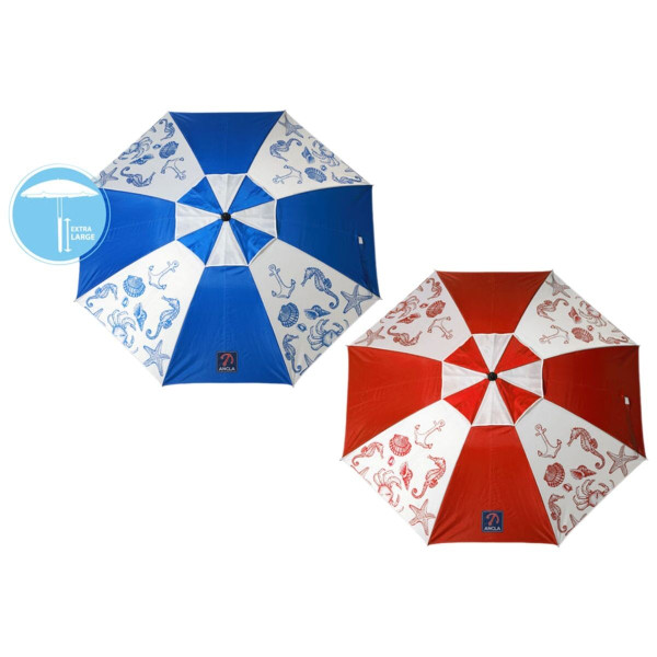 Parasol de plage Ø 180 cm SPF50 Marin